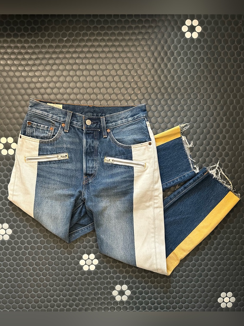 Levi's Color Block Jeans